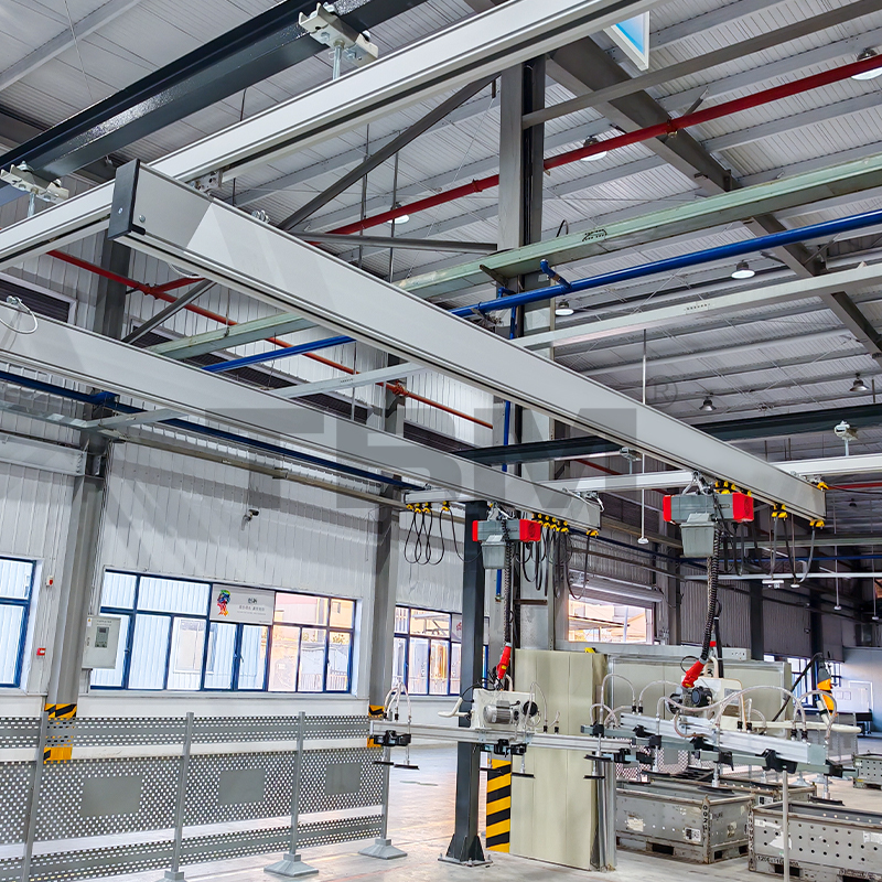 Guindastes leves de alumínio