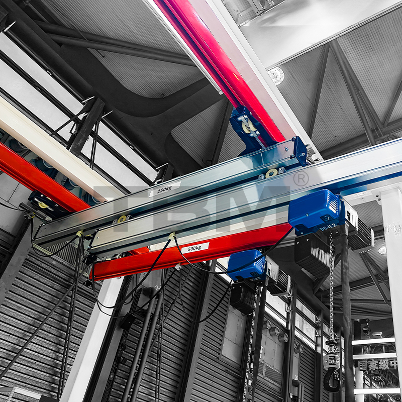 Guindastes leves de alumínio